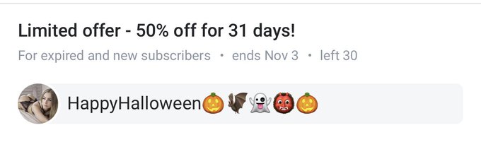 Happy Halloween🎃 &uacute;j video az oldalamon illetve kedvezm&eacute;nnyel k&eacute;sz&uuml;ltem nektek &iacute;gy Halloween alkalm&aacute;val🎃❤️&zwj;🔥  https://t<a href="/tag/onlyfan"class="tags"><span>#onlyfan</span></a><a href="/tag/onlyfansmodel"class="tags"><span>#onlyfansmodel</span></a><a href="/tag/onlyfansgirl"class="tags"><span>#onlyfansgirl</span></a><a href="/tag/onlyfa"class="tags"><span>#onlyfa</span></a>