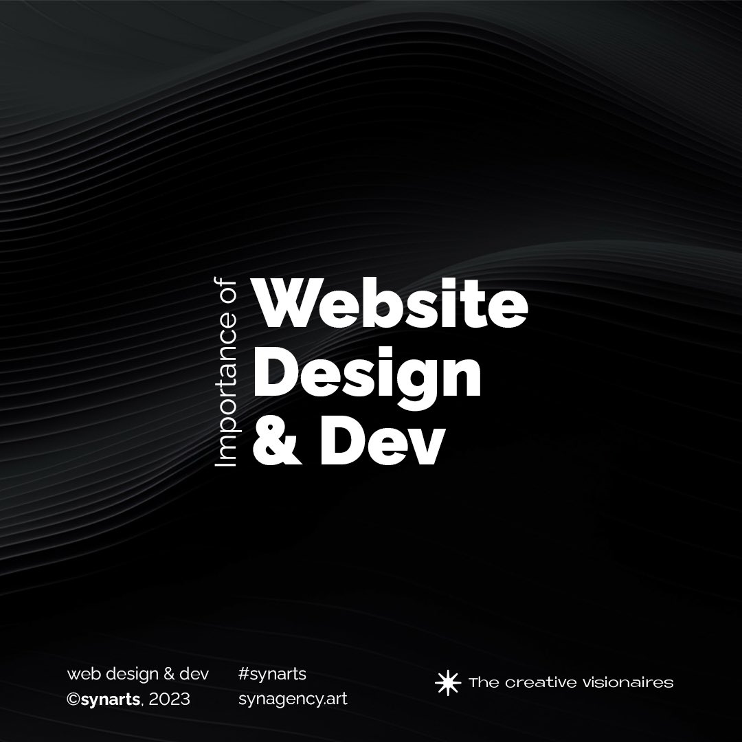 synagency's tweet photo. Importance of Website Design &amp; Development

A website is a platform that allow you to establish an online presence and showcase your brand, products or services.

#website #webdevelopment #webdesign #webdesigner #webdeveloper https://t.co/Xg00LFSIYl