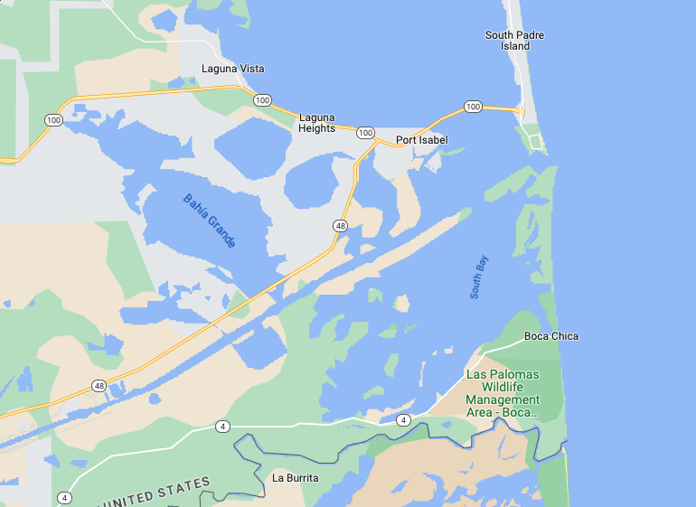 📌 Another Gulf Is Possible in the Rio Grande Valley today posting about the recent <a href="/FERC/">@FERC</a> vote to move forward with the LNG projects planned around the South Bay of the Laguna Madre.

I like to repost these images from time to time, just to help folks here understand the size