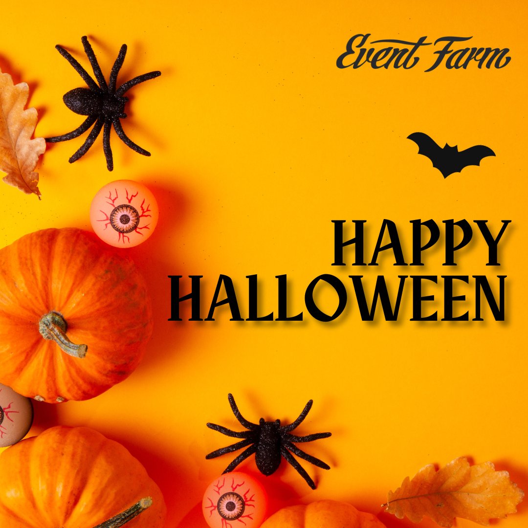 🎃This Halloween, make your events spook-tacular with #EventFarm! Our tools are no trick and all treat when it comes to creating unforgettable experiences!👻 #HappyHalloween