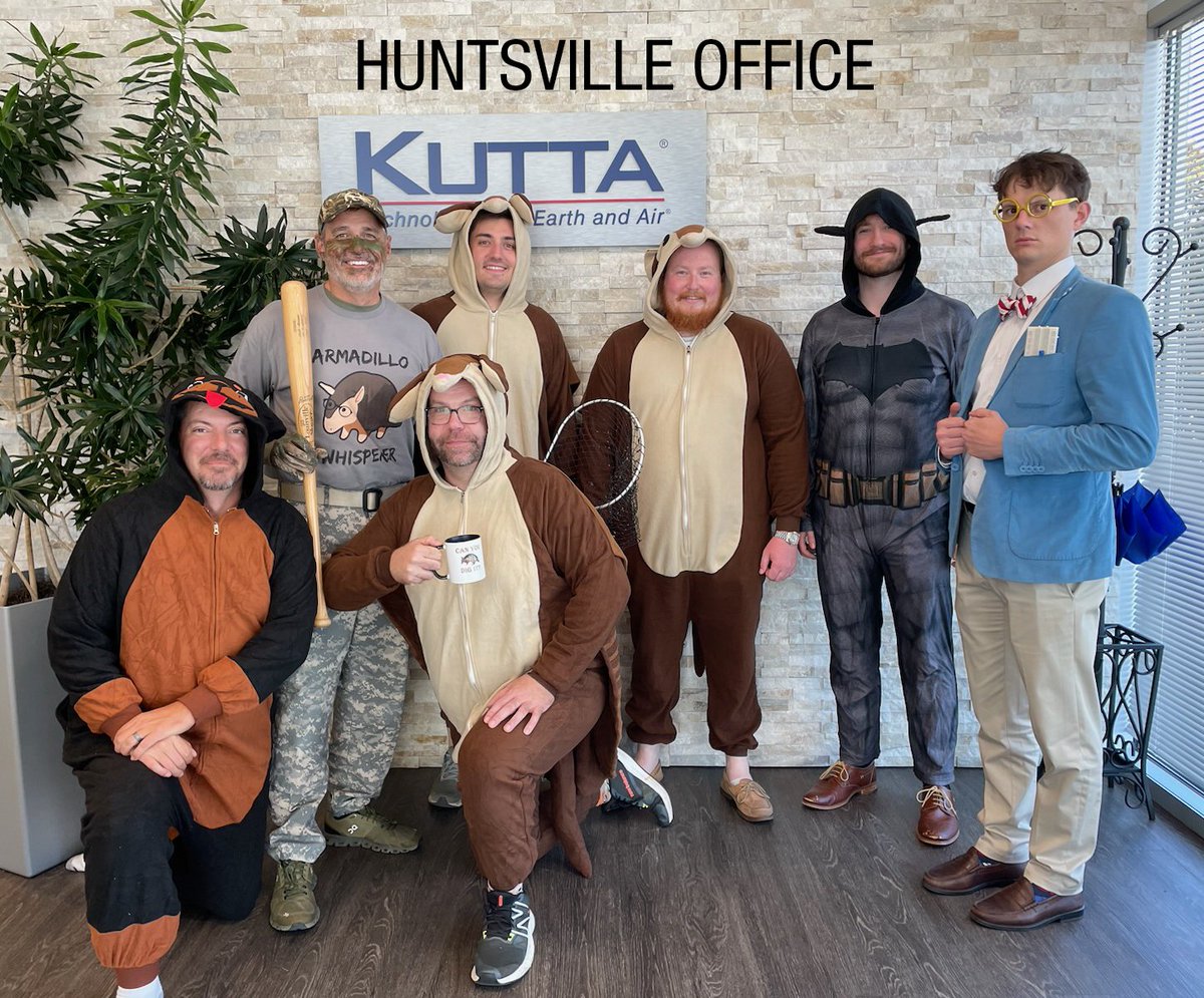 Kutta_Tech's tweet photo. 🎃 Happy Halloween from all of us at Kutta! We’re celebrating this spooky season with a bang – our 8th annual costume contest! Check out our contestants to see the incredible creativity &amp; spirit of our team. 👻 Stay safe &amp; don’t forget to share your creative costumes with us! https://t.co/USUBqjdhoc