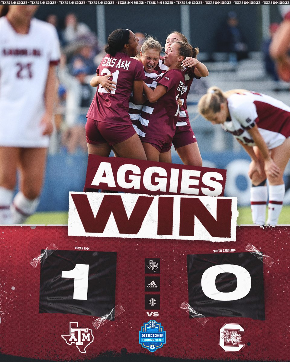 Staying on the beach. 😎 

#SECTourney | #GigEm | 👍