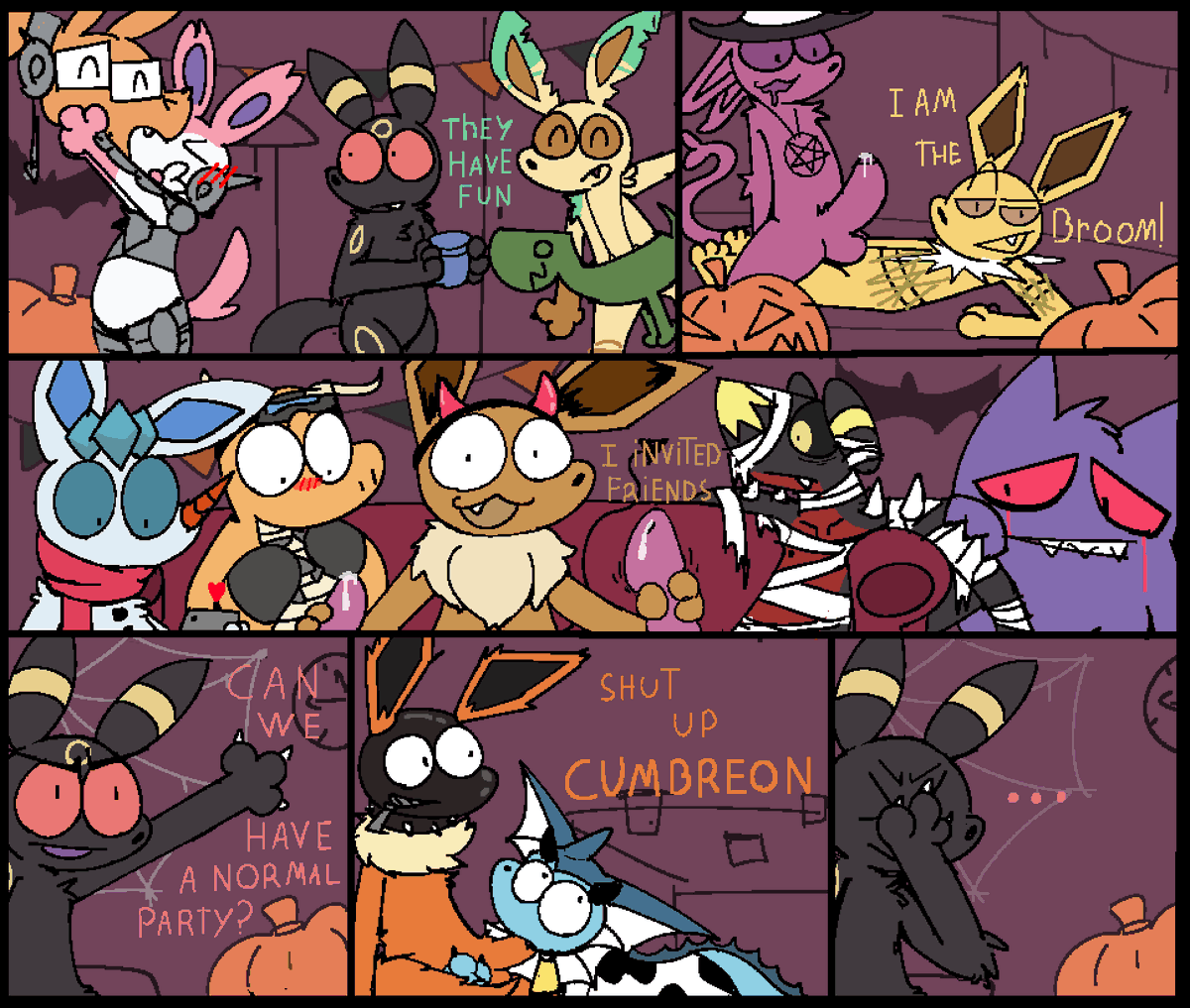 Curious Halloween party🎃