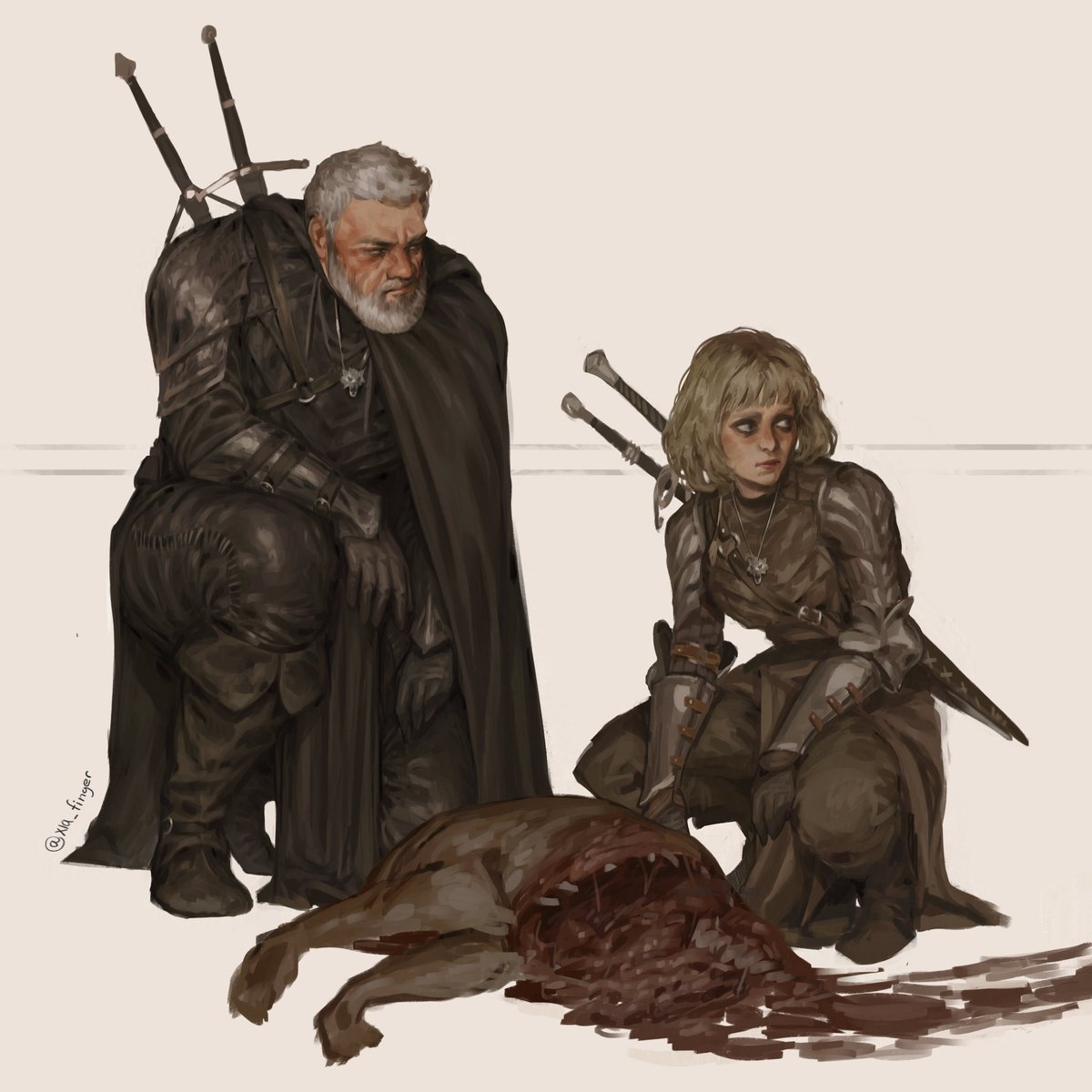 "Witchers" on the Path.

#StarWars #shinhati #Witcher3