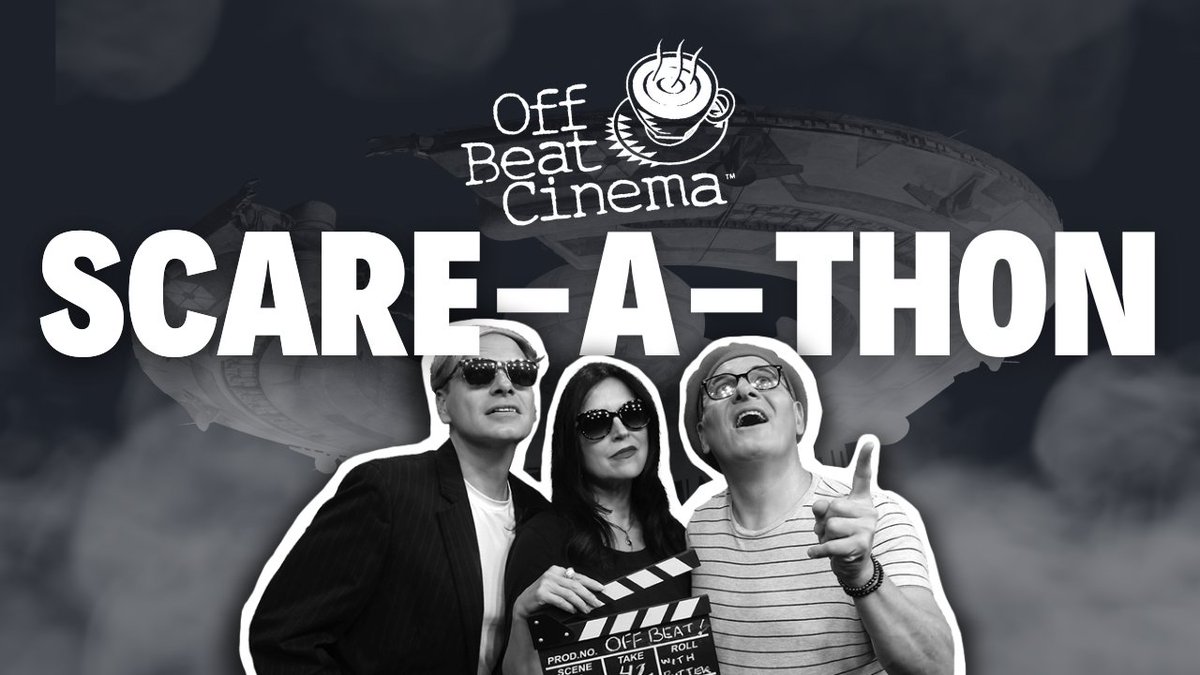 🎉 Groovy cats, it's Off Beat Cinema's 30th Anniversary Scare-a-thon LIVE on YouTube! 🎬 Dive into vintage horrors, snazzy skits, and cosmic surprises. Tune in at 6pm EST youtube.com/watch?v=xededX…! 🍿👻 #OffBeatCinema #Scareathon2023 🎶✨