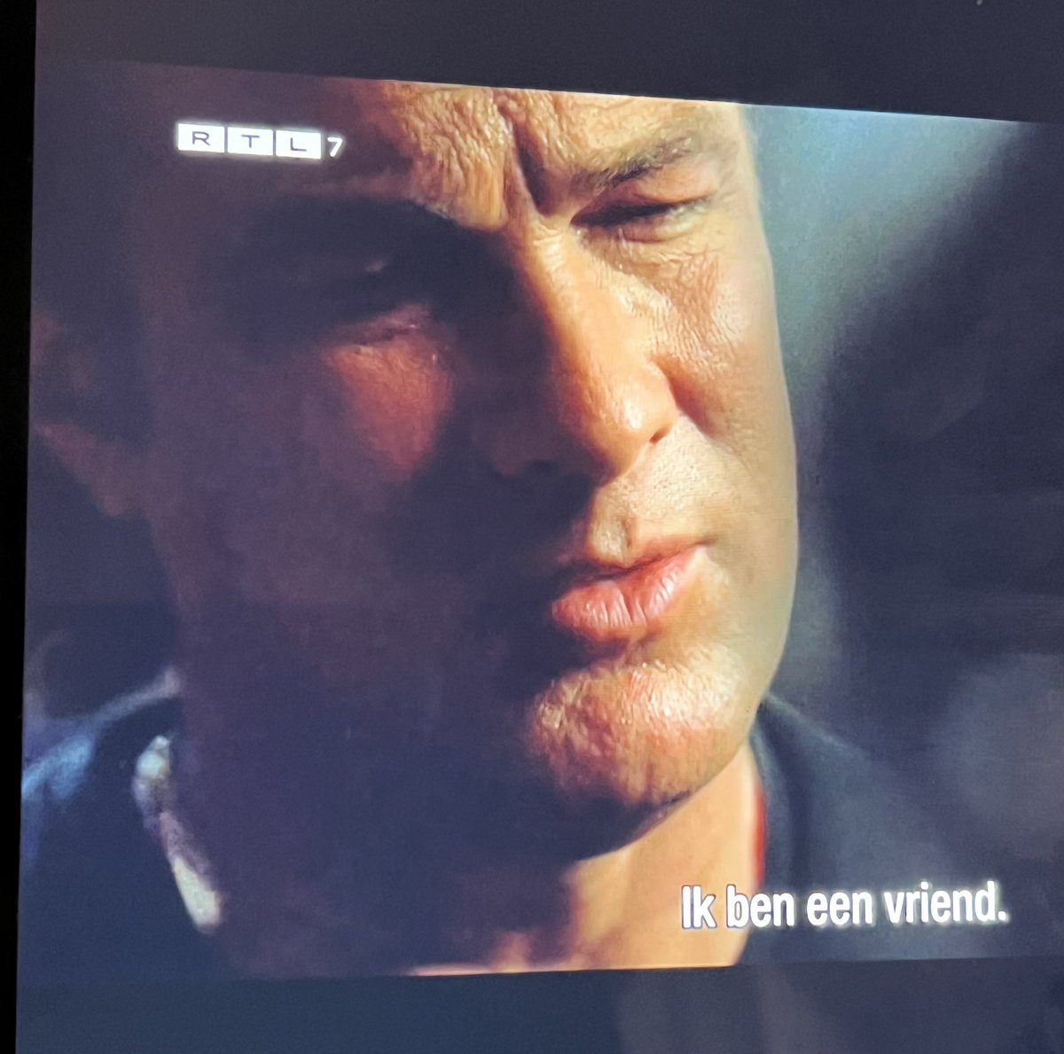 baara_a's tweet photo. Yesss #stevenseagal night!! ๐คฉ๐คฉ๐คฉ
#halfpastdead https://t.co/r3xtPKm24O