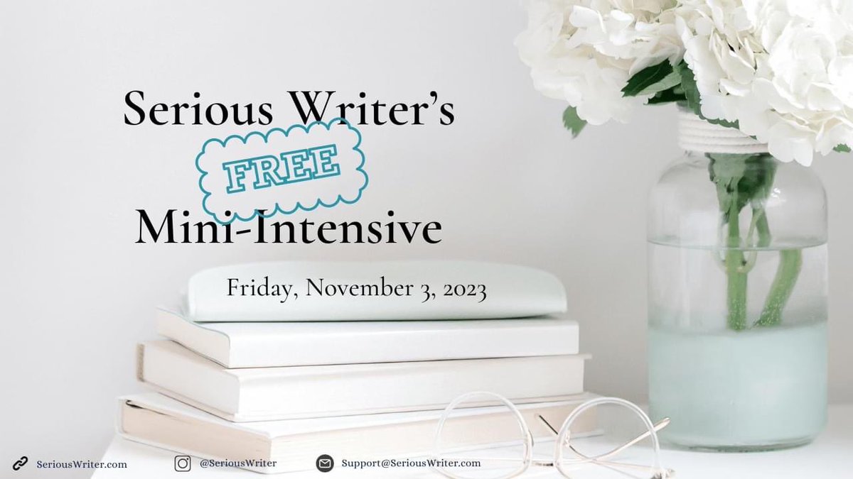 Cyle and I are hosting a ✨free ✨ virtual “mini-intensive” this Friday, Nov 3, with replays available. 

We’re covering best practices for building a marketing plan, craft tips, and ins-and-outs of the business side of the industry. 

We’d love to have you join us!

Details