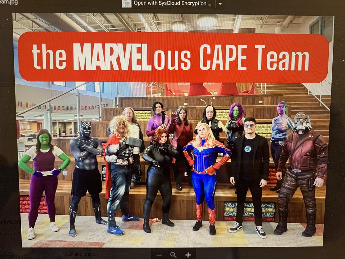 Our teachers crushed it this year with their team costumes!! #112leads