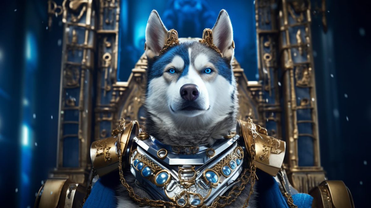 HuskyAiOfficial's tweet photo. Hey #HuskyArmy, stand up! HuskyAi is back to reclaim the top spot. Get ready! 🐺👑 https://t.co/0hROEj4tof