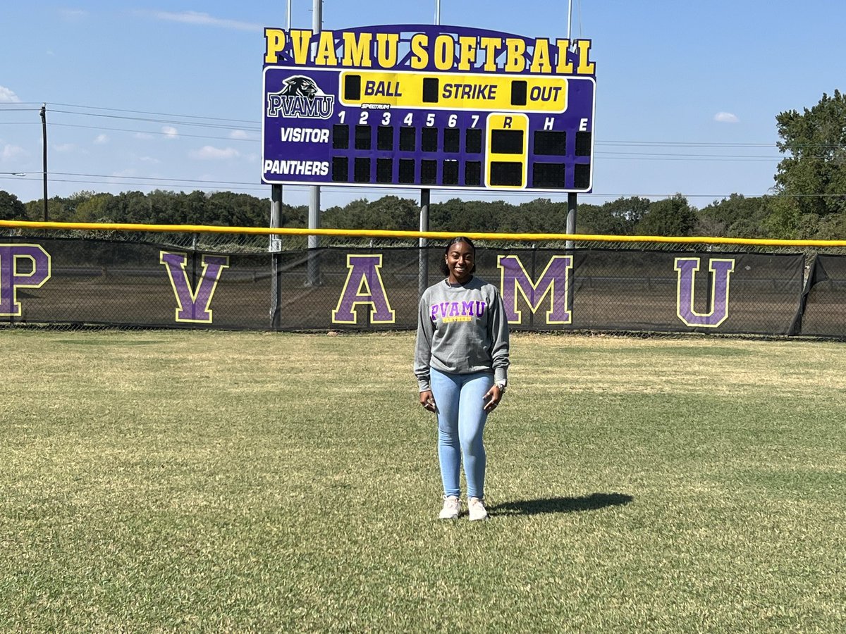 I am blessed and excited to announce I will playing D1 softball at Prairie View A&amp;M!!! <a href="/IGElder18u/">Impact Gold Elder 18U</a> <a href="/KcJackson00/">KC Jackson</a> <a href="/jazzvesely/">Jazz Jackson-Vesely</a> <a href="/ImpactGoldOrg/">Impact Gold Fastpitch</a> <a href="/softball_mav/">MaverickSoftball</a> <a href="/CoachVLB/">Vernon L. Bland</a> <a href="/CoachBandin/">Alexis Bandin</a>