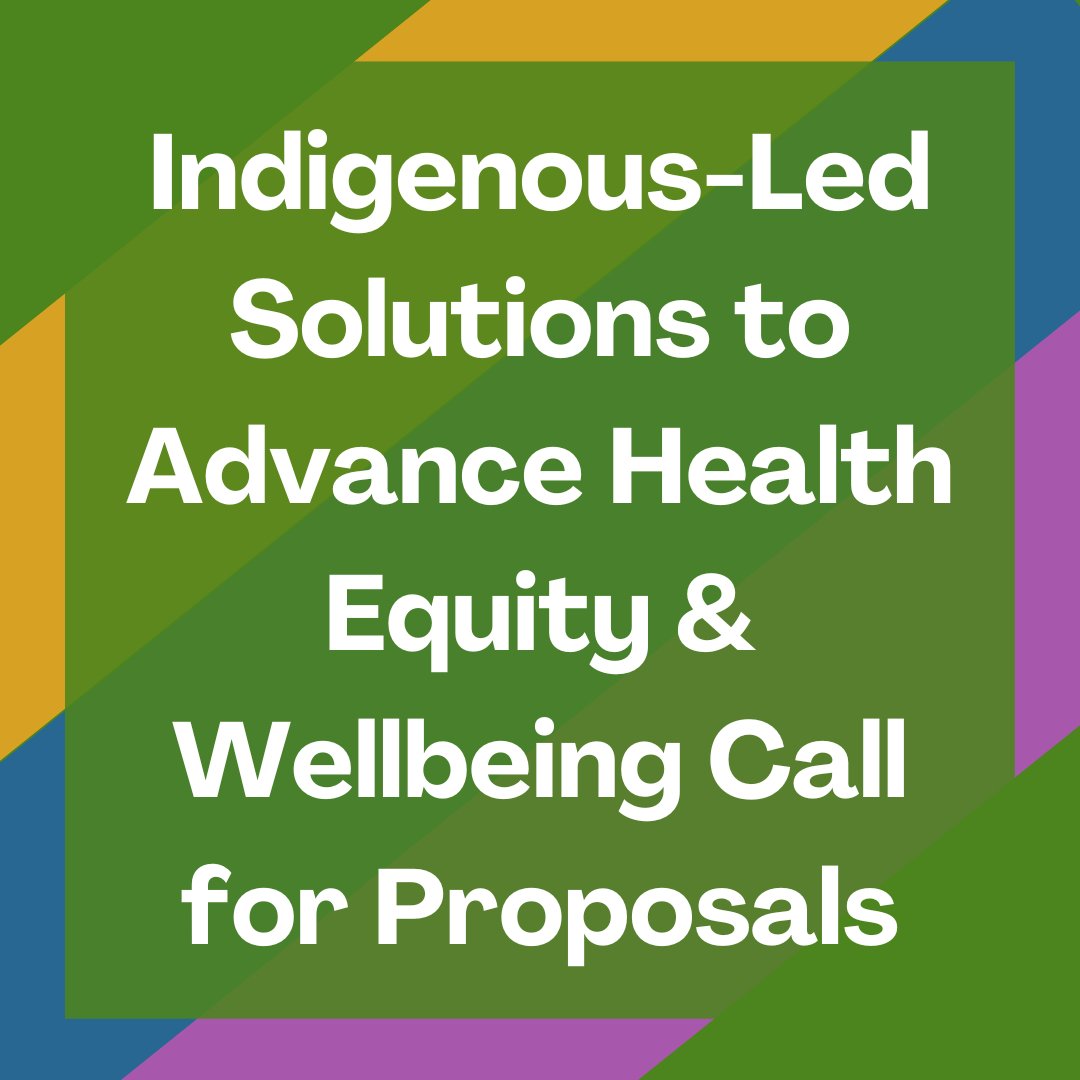 NEW #E4A funding alert! The Indigenous-Led Solutions to Advance Health Equity & Wellbeing Call for Proposals is now open to apply for funding until March 1, 2024. Apply now, and register for our December 7, 2023 informational applicant webinar here: ucsf.zoom.us/webinar/regist…