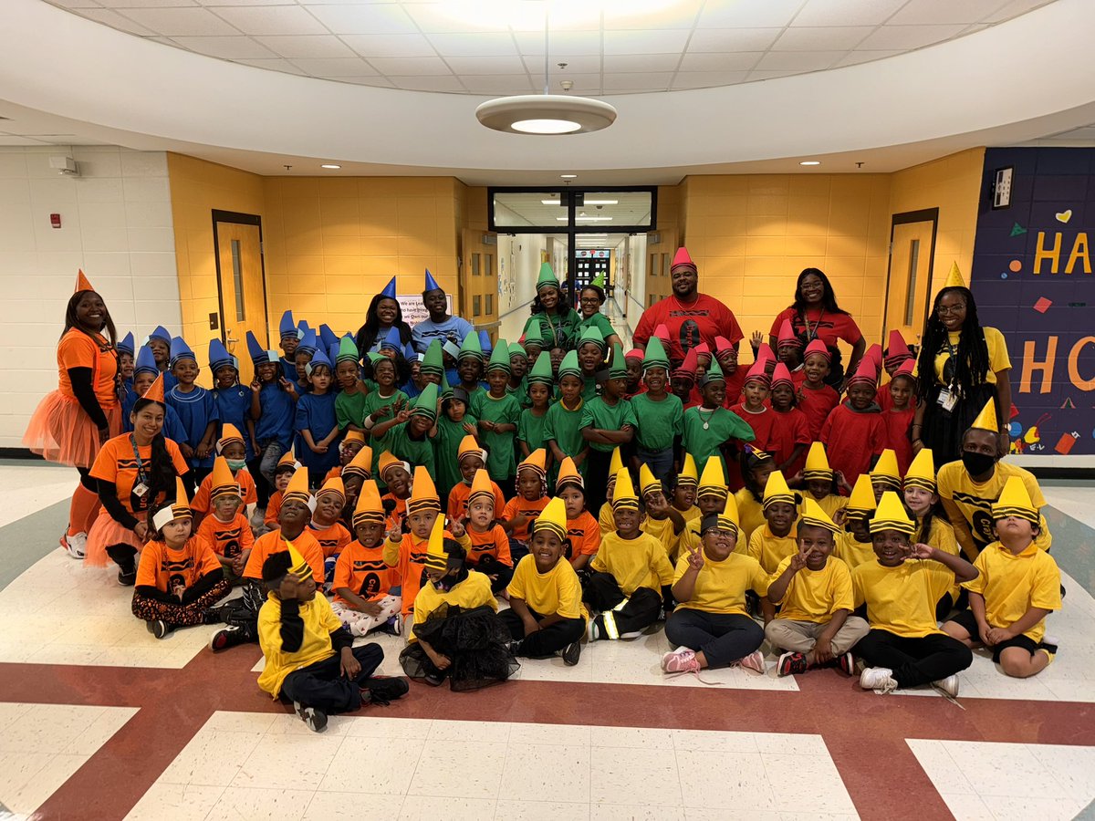 JelksS107's tweet image. We are like a box of crayons @HamiltonEHolmes @HEHElementary We are all unique. But, when together we are complete. Kindergarten Team! PBIS Celebrations!