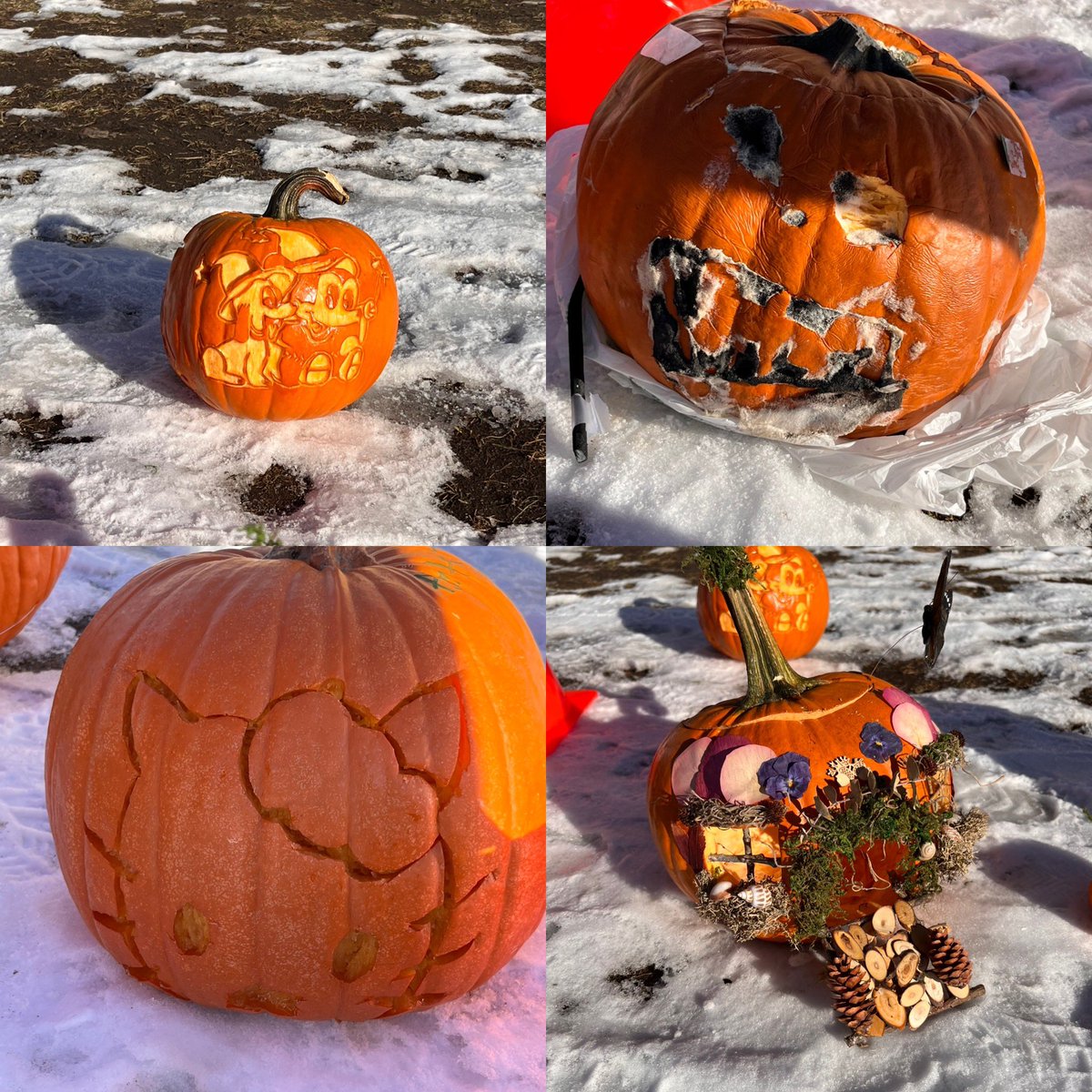 BPSHawksK's tweet photo. Kindergarten demonstrated great school spirit at the 2nd Annual Pumpkin Patch today! We had a lovely experience checking out some of the designs made by kindergarten friends and other students. Happy Halloween to all who celebrate! 👻🎃#BPSHawksK #BPSHawksRock https://t.co/it1PNCGBLu