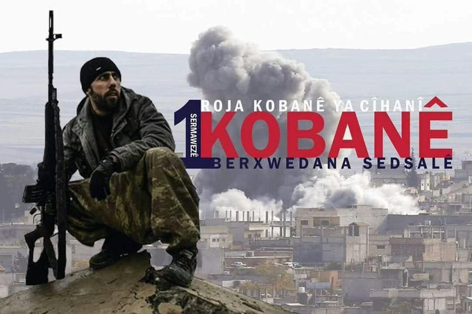 🔴 1'ê Mijdarê, Roja #Kobanê ya Cîhanî...
🔴 1 Kasım, Dünya Kobanê günü...