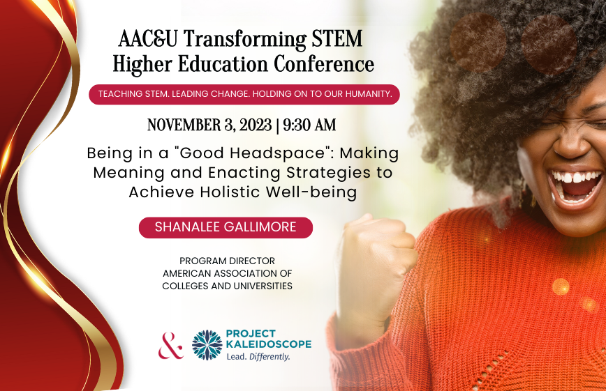 Black women graduate students in #STEM at #HBCUs have prioritized their holistic well-being. Join us for <a href="/aacu/">AAC&U</a>'s STEM conference to learn how they’re doing it! Remember: you can't pour from an empty cup☕️#Mindfulness #SelfCare #STEMEducation #HigherEd #STEMReform #HBCU #WeAreCASL