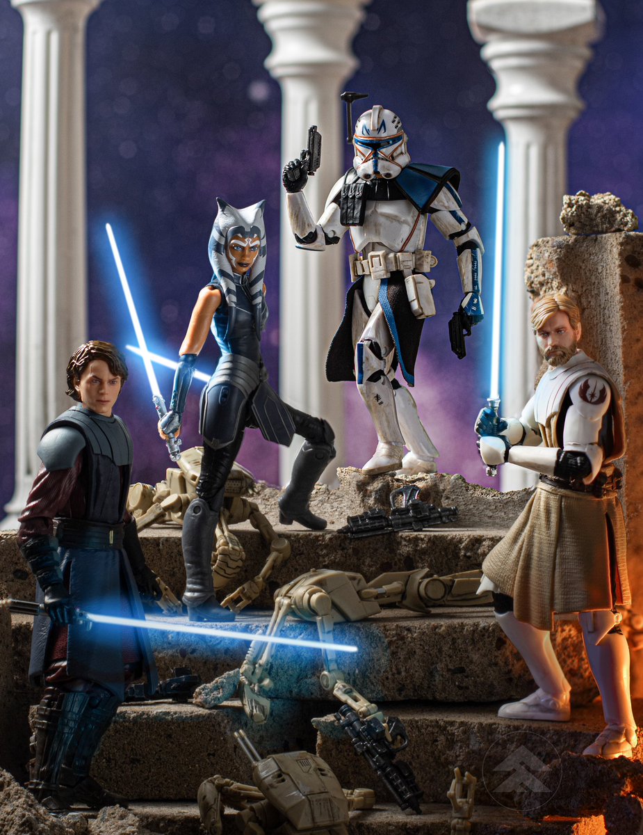 “You fought in the Clone Wars?”

#toyphotography
#hasbrotoypic
<a href="/MattLanter/">Matt Lanter</a> 
<a href="/JATactor/">James Arnold Taylor</a>
<a href="/deebradleybaker/">Dee Bradley Baker</a>
<a href="/starwars/">Star Wars</a>
<a href="/HasbroPulse/">Hasbro Pulse</a>