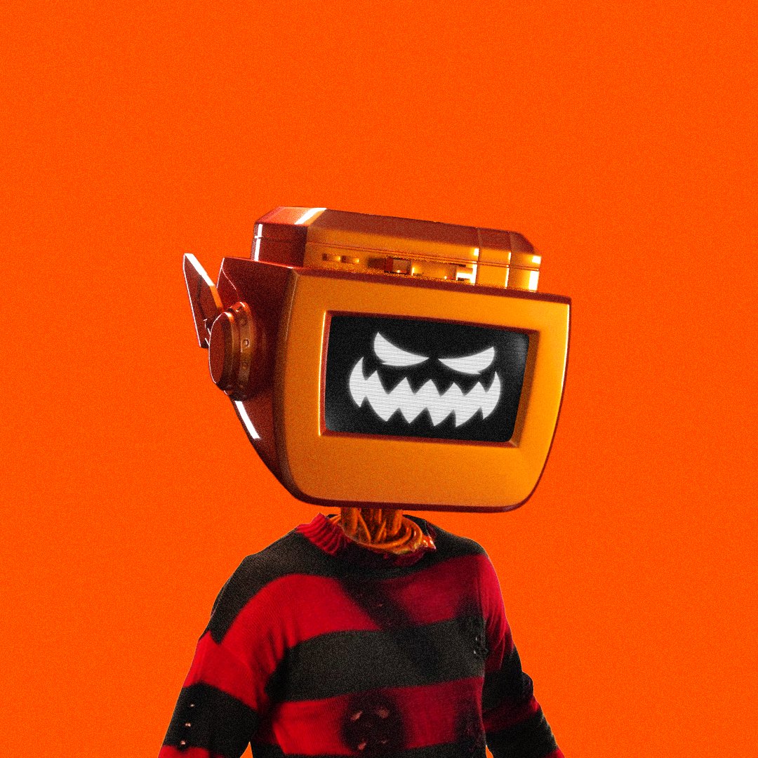 HeScottVisuals's tweet photo. Happy Halloween! "GhoulBot" has to be one of my fav edits I've made of Duelbots in a bit 😅🎃. https://t.co/6I48SXzOzu