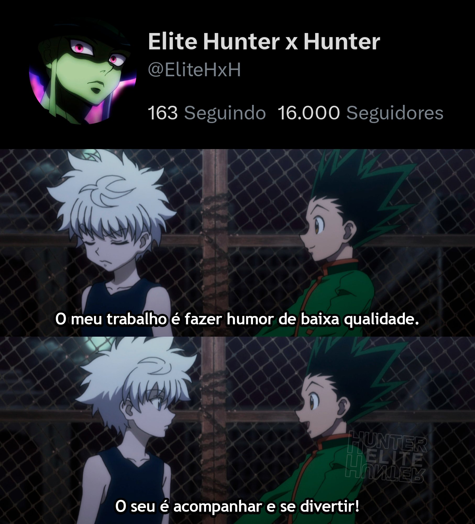 Elite Hunter x Hunter on X: obrigado ❤️