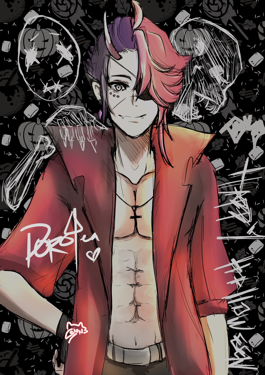SeiounArt's tweet photo. Happy Halloween everyone! Doro-Tea here to greet you for the holidays <3
#Dorotea #PAUS3 #Nazaidraws #SeiounArt #OriginalCharacter https://t.co/ODSMA4m2Af