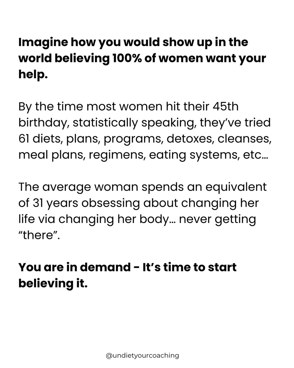 StephanieDodier's tweet photo. Ready to feel confident as f*ck as a coach?

I’m inviting those of you who want to live, work, and grow a business from a place of belief “I’m in demand” inside the Non-Diet Coaching Certification. 

https://t.co/6Ld4J5YFBR - Early registration bonuses end tomorrow! https://t.co/h2bmt0ibIM