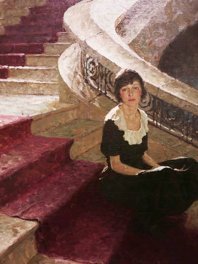 💙Vorrei ringraziarvi tutti per le parole gentili che sempre mi riservate. Come diceva una mia carissima amica, sono carezze sul cuore, in un periodo per me non facile.❤️ Ma il passare del tempo sono certa aiuterà. 💌 Aspettando 🎨Dean Cornwell 🇺🇸1920 🙏🫶🙋‍♀️