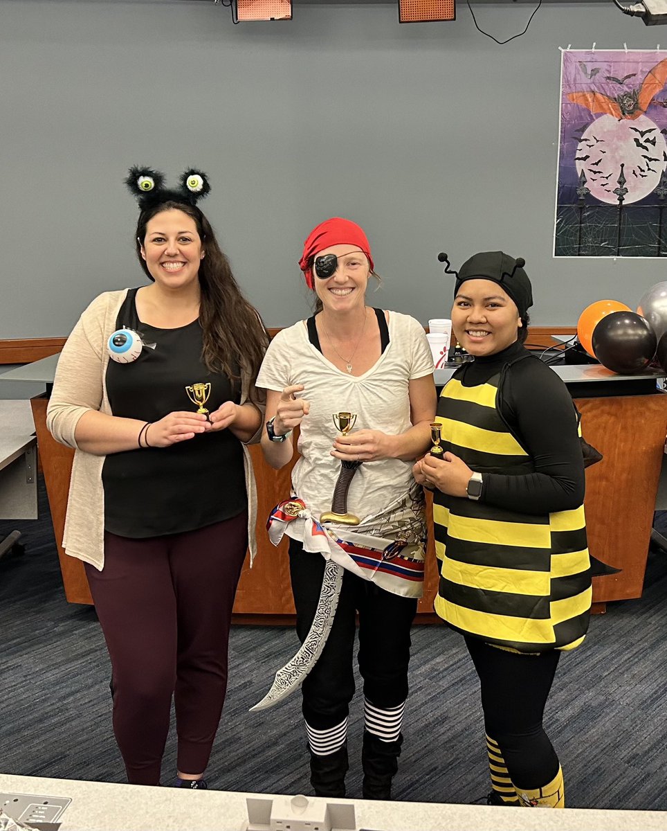 When your rock-star research coordinators go as the “Eye-Arrrrhh-Bee” and ask random people to modify page 12, section 14c of their minor consent form. 😂@Duke_Childrens @DukeMedSchool @SocPedResearch