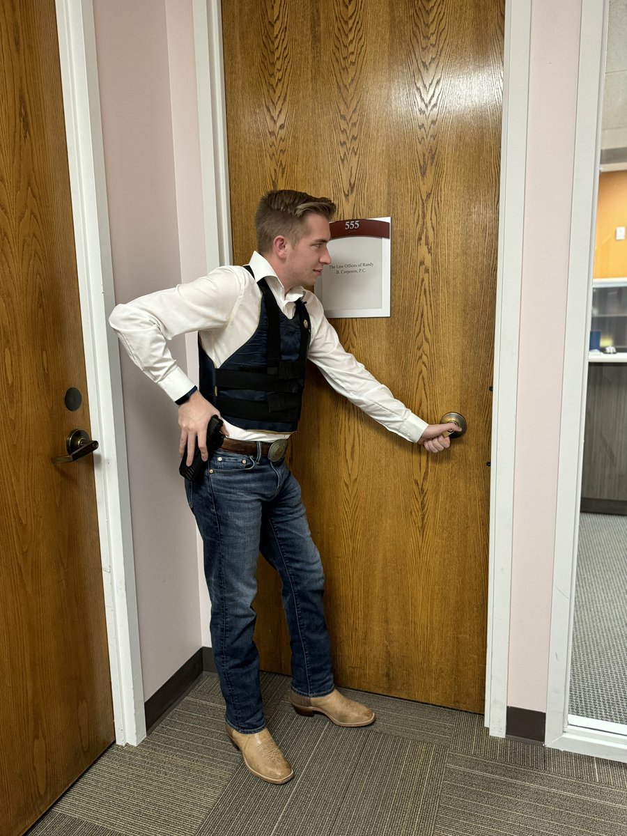 realWestonImer's tweet photo. .@CorporonLaw’s entry into the 2023 #Boxerween costume contest! #FBI https://t.co/x8U4C50HaK