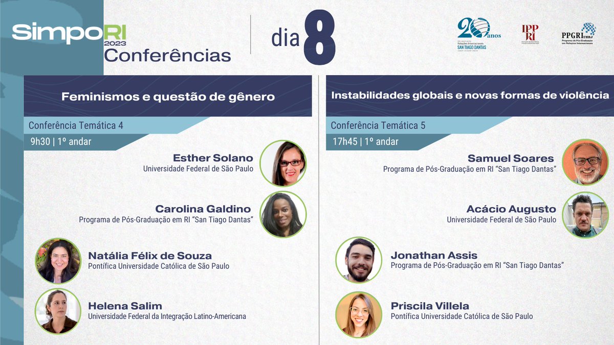 PPGRI 'San Tiago Dantas' (UNESP, UNICAMP, PUC-SP) tweet media