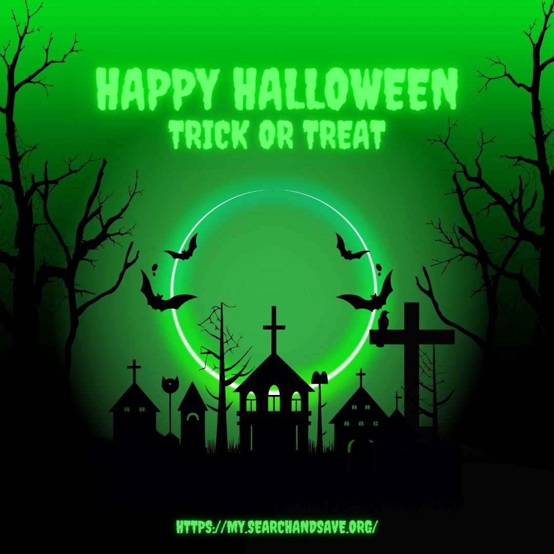 SearchSave2's tweet image. No Tricks, Only Treats here at Search and Save! Wishing you a save and fun Halloween!