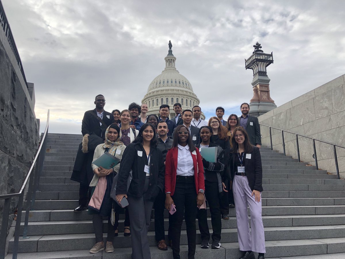 Thank you to all of the students who participated in the AIMBE Public Policy Institute! A perfect ending to a 2-day science policy workshop with a U.S. Capitol tour.