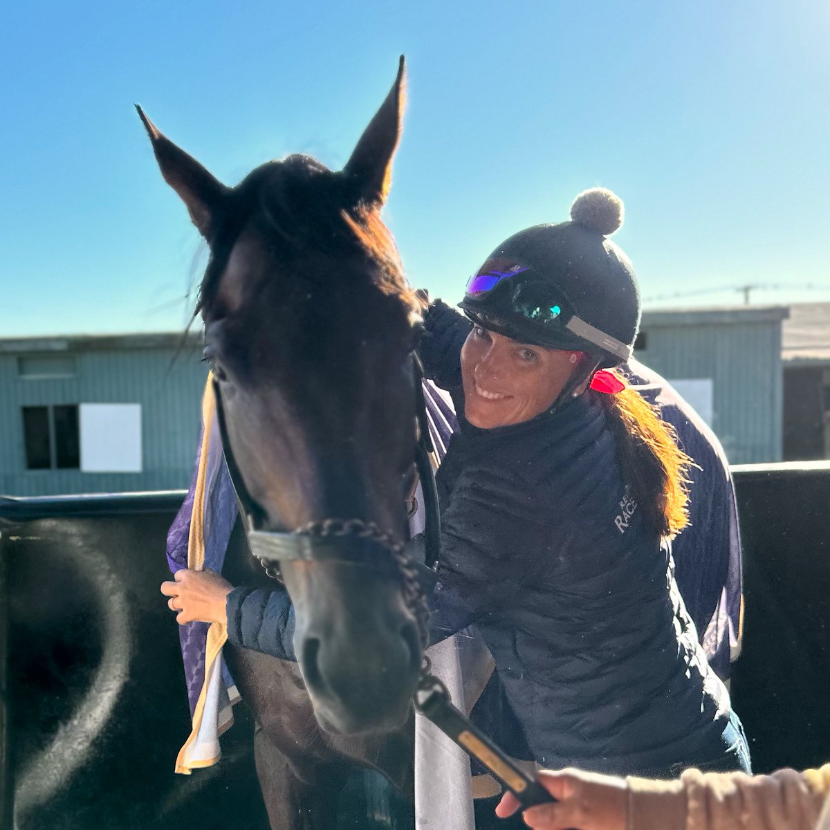 AdolphsonRacing's tweet photo. So much ❤️ between @AllysonKWalker &amp; SHIRL’S SPEIGHT. #BC23 https://t.co/qwOBBPc1Vx