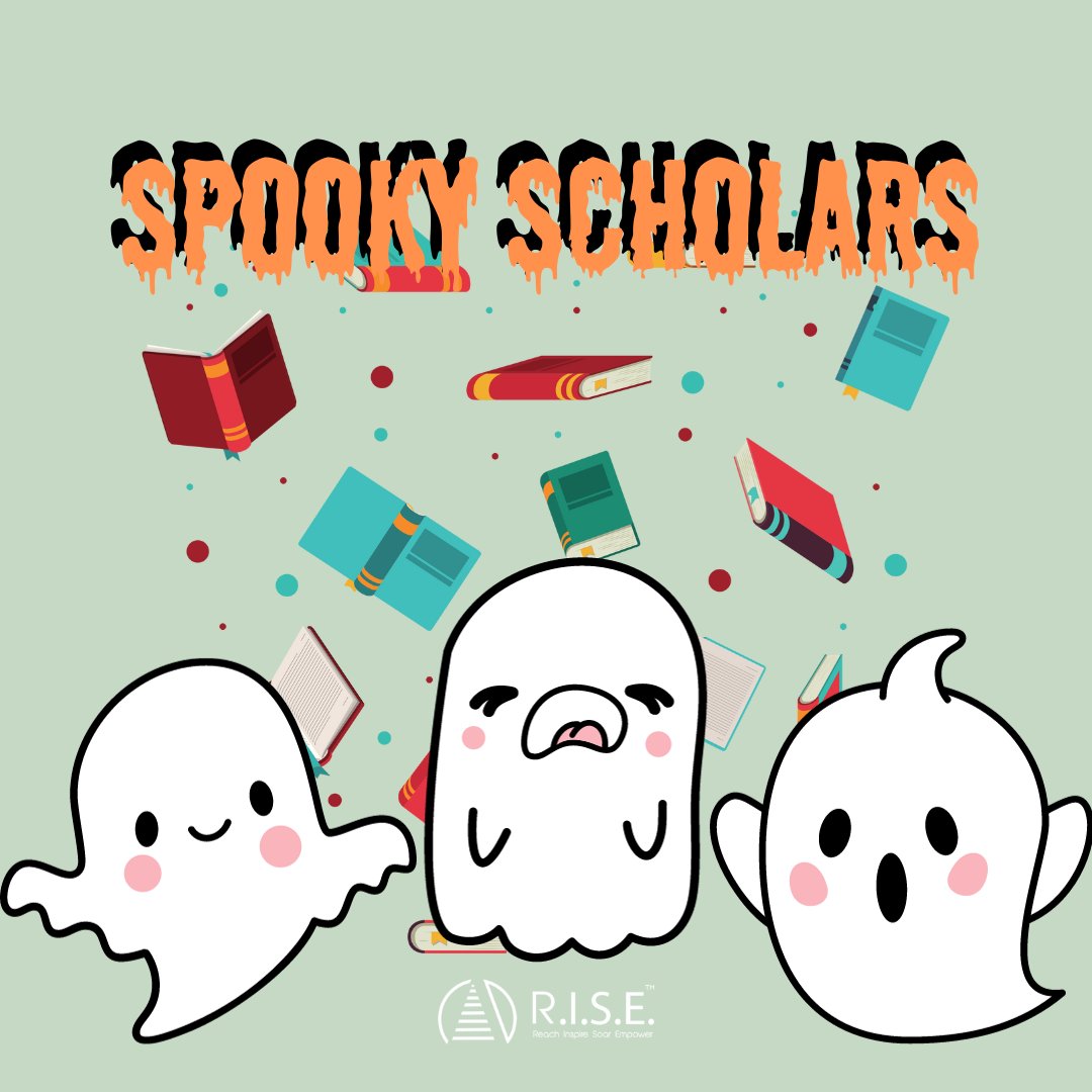 🎃 Happy Halloween! Hope everyone had a spook-tacular day! 👻📚 Wishing you a Halloween filled with knowledge, thrills, and chills! 📖🦇 #RiseAcademyHalloween #HauntedStudies #SpookyScholars