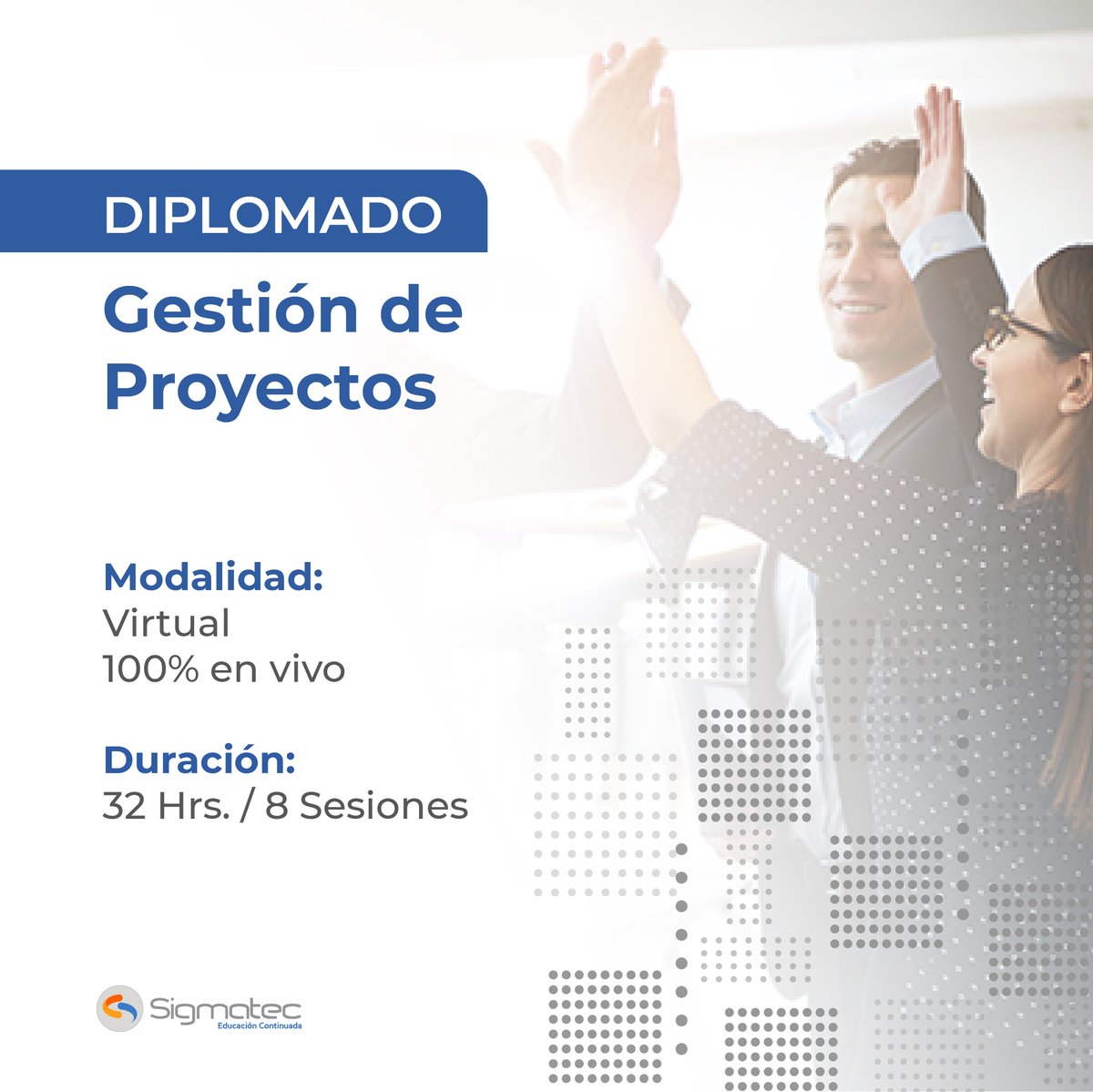 sigmatecdr's tweet image. En un mundo empresarial en constante evolución, la habilidad de liderar proyectos de manera efectiva se convierte en un activo invaluable.🧑‍💼

Para más información navega en nuestra web: sigmatec.org 🔗

#educacioncontinuad #gestiondeproyectos #sigmatec