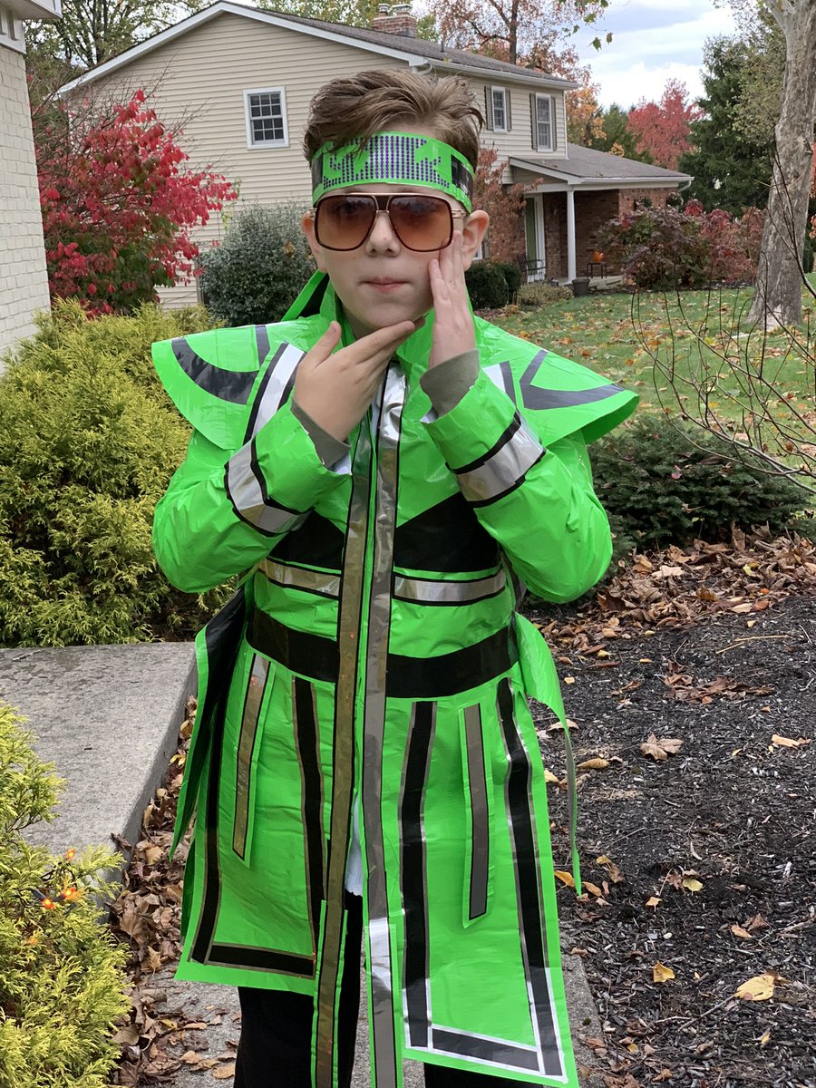 When your 12 year old wants to be his favorite wrestler for Halloween, you make his costume AWESOME. <a href="/WWE/">WWE</a> <a href="/mikethemiz/">The Miz</a>