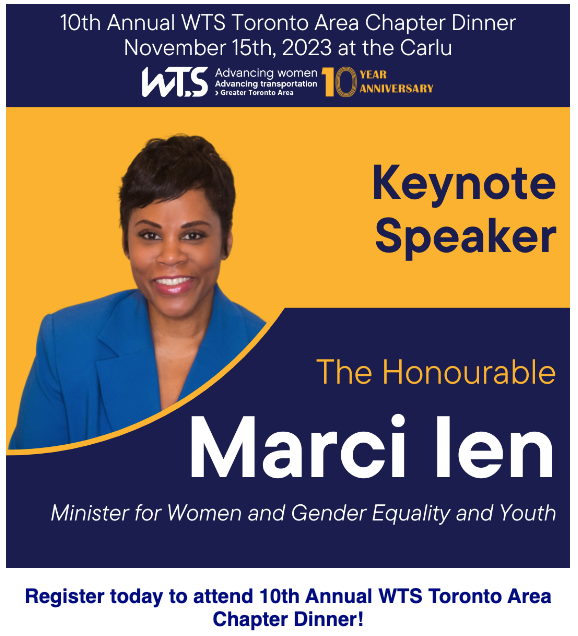 WTS_Toronto's tweet photo. Register now for the 10th Annual WTS Toronto Area Chapter Dinner  https://t.co/mGIdoVZna7 https://t.co/VuPMpuHu67