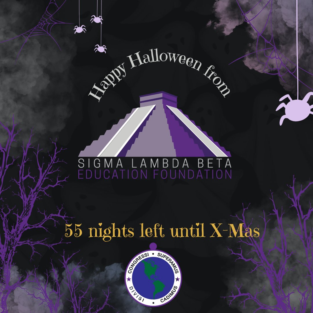 slbef's tweet image. There is only 55 nights left on this year's countdown and our ornaments are flying out the shelves! So have a Spooktacular Halloween and Treat yourself today🕸️🕷️
Link: shorturl.at/ghjVZ 
#SLBEF #SLB #SigmaLambdaBeta #86Nights #happyhalloween #fuelingthelight