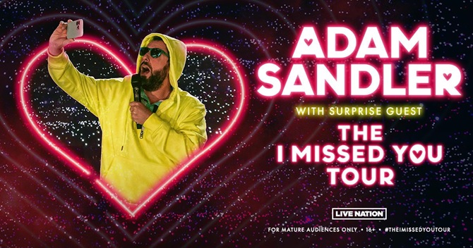 Indie88Toronto's tweet photo. Calling all Adam Sandler Fans! Win an invite to The Josie Dye Show's #ParteePutt & you could win tickets to Adam Sandler at Scotiabank Arena! https://t.co/h9A9IHuNxO https://t.co/WtjYFWHfUl