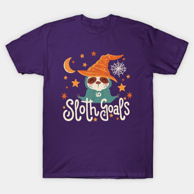 WissamRamadan9's tweet photo. Check out this awesome 'Sloth Halloween Goals' design on @TeePublic! https://t.co/wqwRrZ4cHG #holloween #cute #funny #tshirtdesign #tshirts #sloth #slothgoals https://t.co/8gItjqZS41
