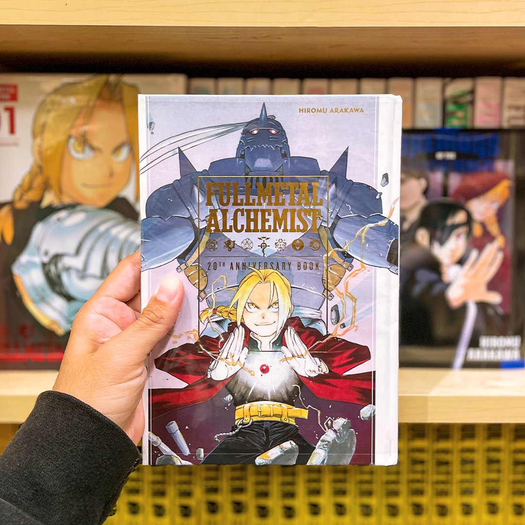 Kinokuniya USA on X: Celebrate 20 years of Fullmetal Alchemist 🧙🐶 The  20th Anniversary book containing all of author Hiromu Arakawa's companion  manga drawn to commemorate the series' adaptation to anime, games