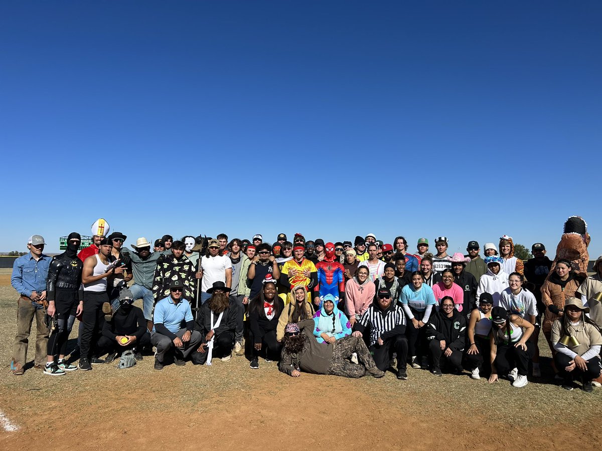 We had a great time with our costume game ! We had some amazing costumes !!! Happy Halloween from clarendon baseball and softball