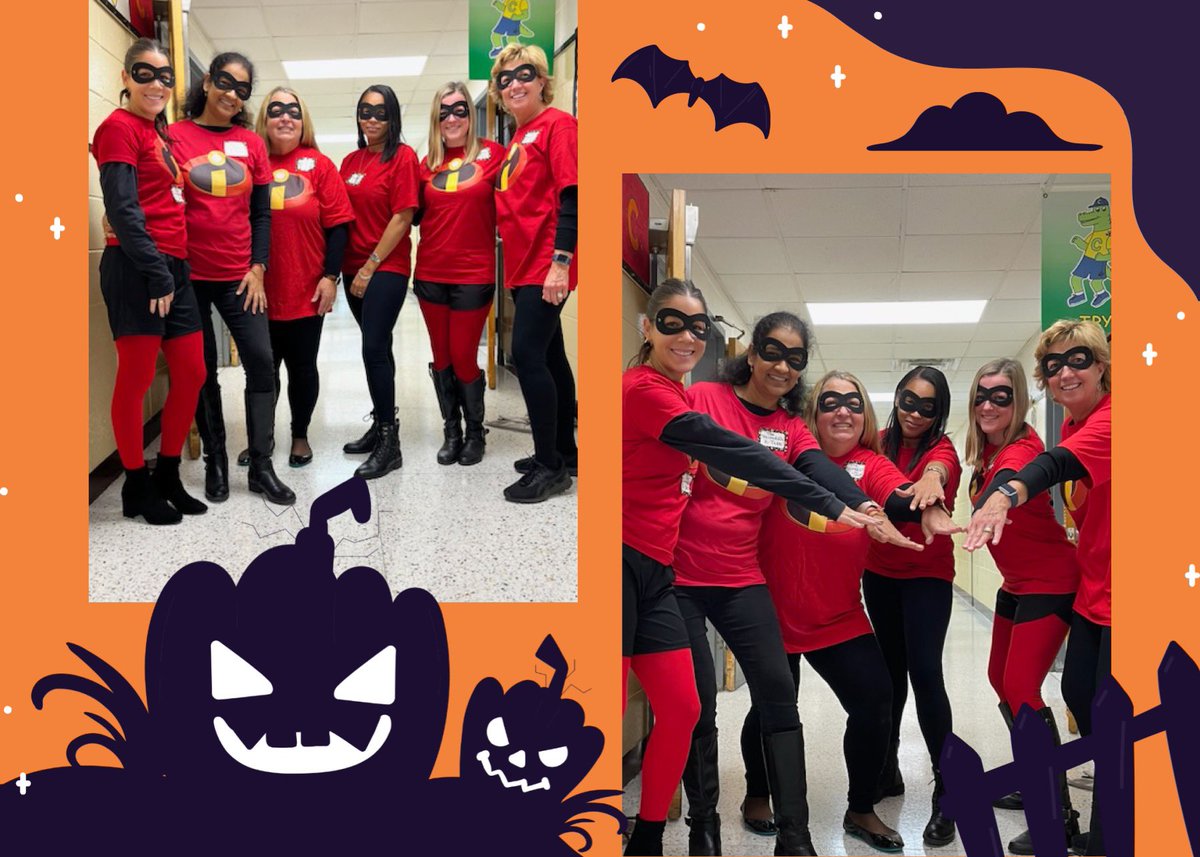 Mrs. Bozzi (@mtl_cs_bozzik) on Twitter photo Happy Halloween from The “INCREDIBLE” Kindergarten Team at Countryside! 🎃👻
#Halloween #Kindergarten <a href="/sue_kirvan/">Sue Kirvan</a> <a href="/MTL_CSZumpettaK/">Mrs. Zumpetta</a> Happy Halloween from The “INCREDIBLE” Kindergarten Team at Countryside! 🎃👻
#Halloween #Kindergarten <a href="/sue_kirvan/">Sue Kirvan</a> <a href="/MTL_CSZumpettaK/">Mrs. Zumpetta</a>