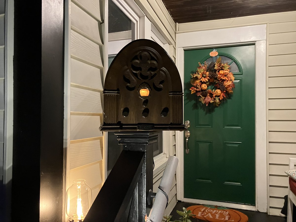 <a href="/WIUPFM901/">WIUP-FM 90.1</a> on the radio, as we greet Trick or Treaters. 🤘
