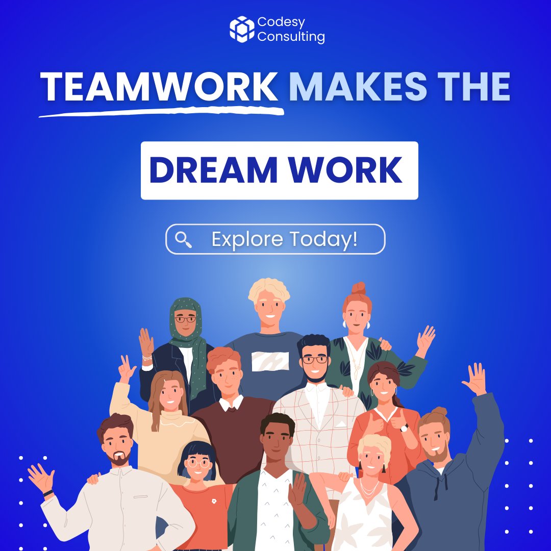 Find out the power of collaboration with our #StaffAugmentation solutions. Let's achieve your goals together!

#Teamwork #CodesyCollaboration #Staffing #CodesyConsulting