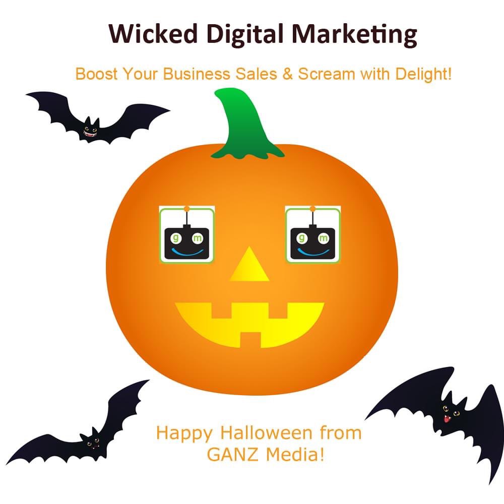 Happy Halloween from GANZ Media!  - Don't be scared by a new Digital Marketing Plan!! - mailchi.mp/b03b642aa12d/h… #webdesign #graphicdesign #seo #emailcampaigns #videos #ADAcompliantwebsites #siliconbeach #southbay #digitalmarketingplans #Halloween2023