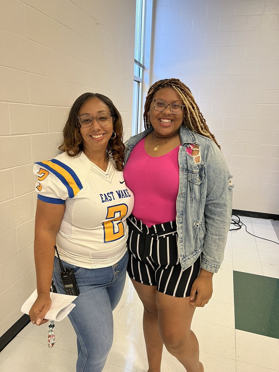 We celebrated senior night last Friday and I had the honor of wearing #2 jersey. He said I inspired and motivated him all 4 years at East Wake! Congratulations Class of 2024! <a href="/NCCUSOE/">NCCU School of Ed</a> <a href="/NCCU/">North Carolina Central University</a> <a href="/WCPSS/">Wake County Public School System</a> <a href="/NCCU_MSA/">NCCU MSA Program</a> <a href="/eastwakehs/">East Wake iTech and Design Magnet High School</a>