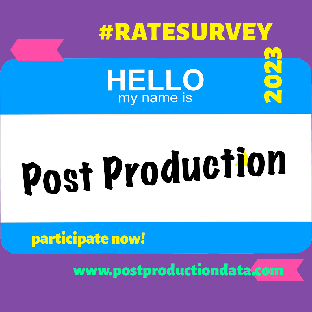 Ever wondered if you're getting paid what you're worth? The annual US #postproduction #ratesurvey is your key to finding out. Explore previous year's data and reports at postproductiondata.com, and make sure you're counted in the 2023 survey!