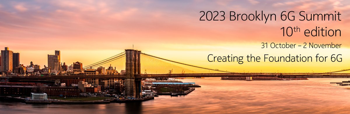 NYU WIRELESS (@nyuwireless) on Twitter photo Register for the <a href="/ComSoc/">IEEE ComSoc</a> livestream of the Brooklyn 6G Summit, starting Nov 1, 8:30 EDT <a href="/BellLabs/">Bell Labs</a> <a href="/nyutandon/">NYU Tandon</a> bit.ly/4950VXC Register for the <a href="/ComSoc/">IEEE ComSoc</a> livestream of the Brooklyn 6G Summit, starting Nov 1, 8:30 EDT <a href="/BellLabs/">Bell Labs</a> <a href="/nyutandon/">NYU Tandon</a> bit.ly/4950VXC