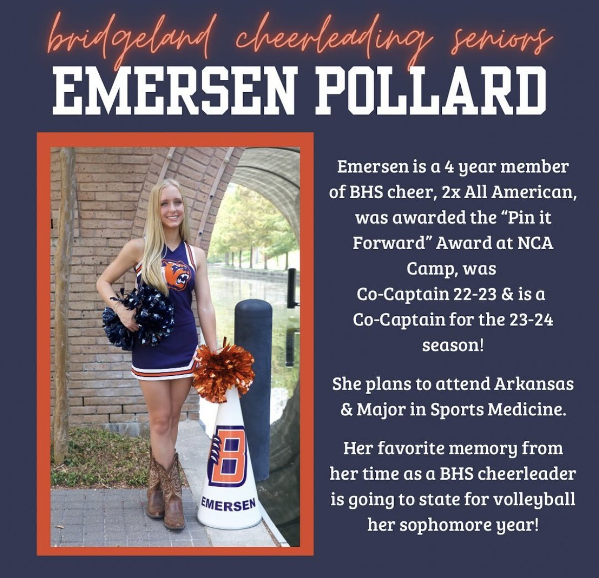 Happy Senior Week 💙🐻🧡

#BridgelandBest #WinTheDay #SeniorWeek