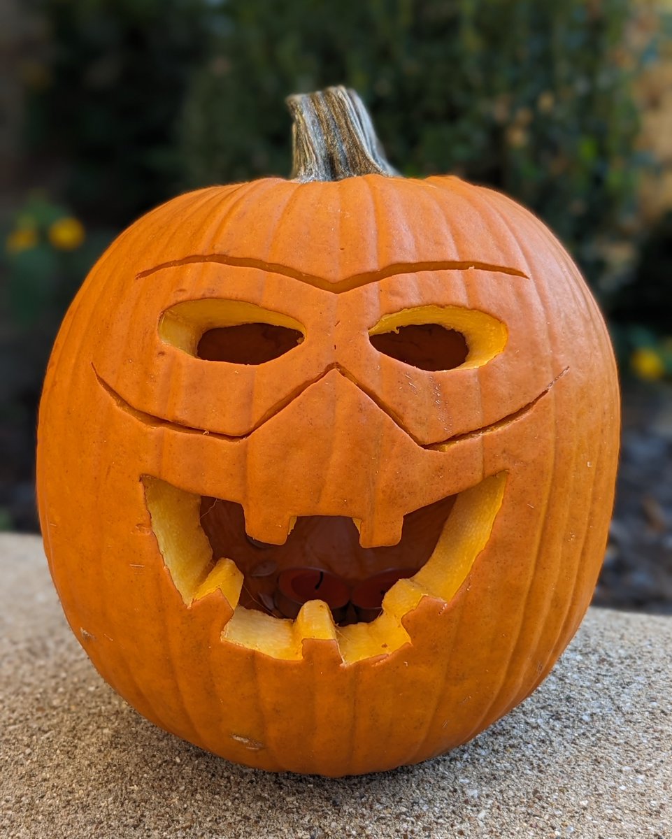 Happy Halloween from the Masked-O-Lantern!