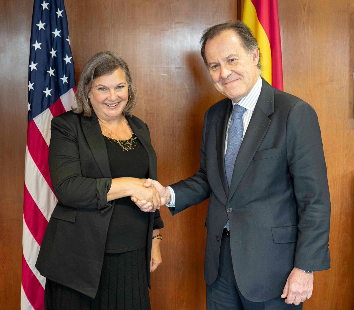 Important conversation with Spanish Political Director Guillermo Ardizone from @SpainMFA. The 🇺🇸 and 🇪🇸continue to work together on our most critical challenges, including in the Middle East, Ukraine, and Haiti.